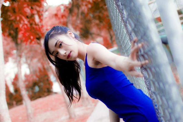 段璟乐 段乐乐  台湾正妹_ 段璟乐《士林官邸时装》清新学院风街拍精选写真集[35P]第12张图片