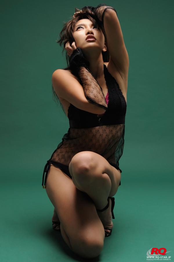 山内智恵 山内智惠  山内智惠 [RQ-STAR]高清写真图NO.00079 Swim Suits – Black第111张图片