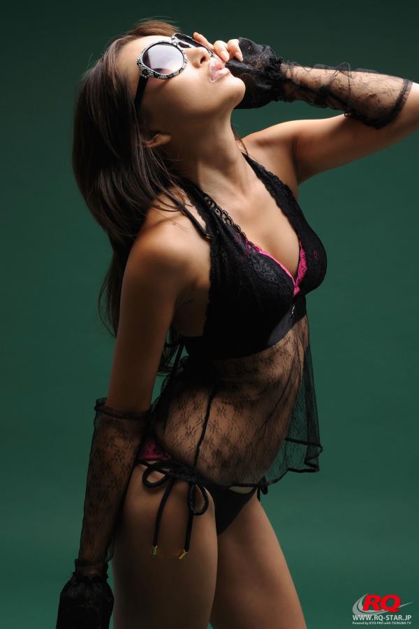 山内智恵 山内智惠  山内智惠 [RQ-STAR]高清写真图NO.00079 Swim Suits – Black第114张图片