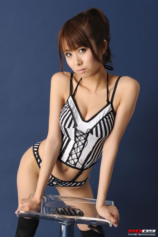 我妻さおり 我妻早央  我妻早央(我妻さおり) [RQ-STAR]高清写真图NO.00134 Swim Suits – Black x White第102张图片