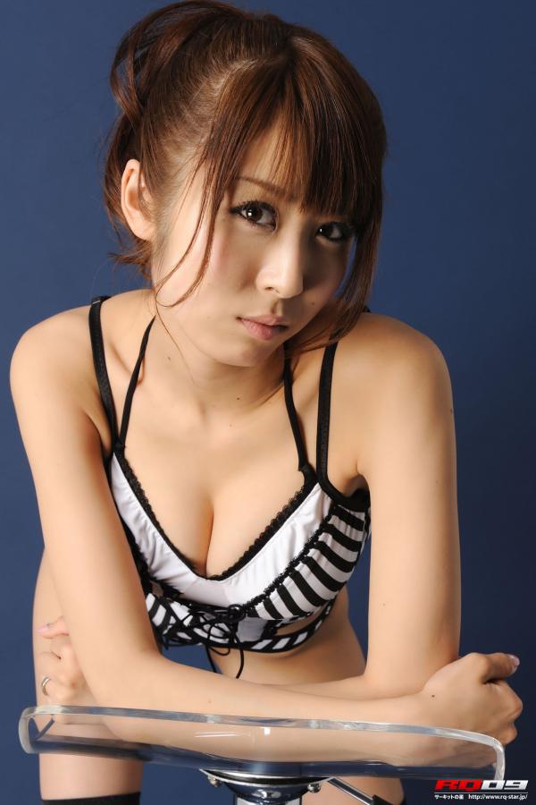 我妻さおり 我妻早央  我妻早央(我妻さおり) [RQ-STAR]高清写真图NO.00134 Swim Suits – Black x White第113张图片