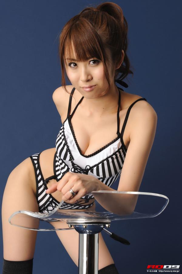 我妻さおり 我妻早央  我妻早央(我妻さおり) [RQ-STAR]高清写真图NO.00134 Swim Suits – Black x White第116张图片