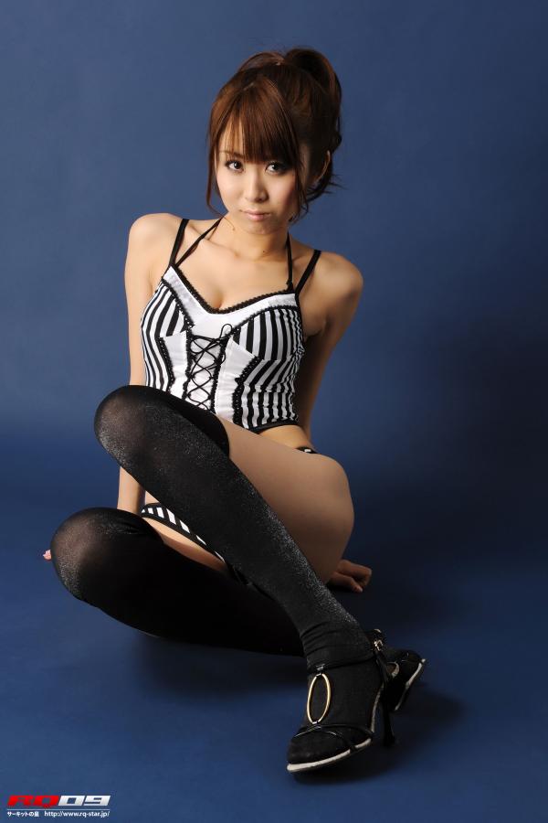我妻さおり 我妻早央  我妻早央(我妻さおり) [RQ-STAR]高清写真图NO.00134 Swim Suits – Black x White第120张图片