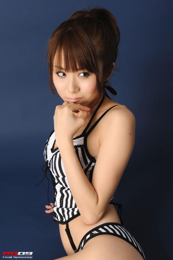 我妻さおり 我妻早央  我妻早央(我妻さおり) [RQ-STAR]高清写真图NO.00134 Swim Suits – Black x White第129张图片