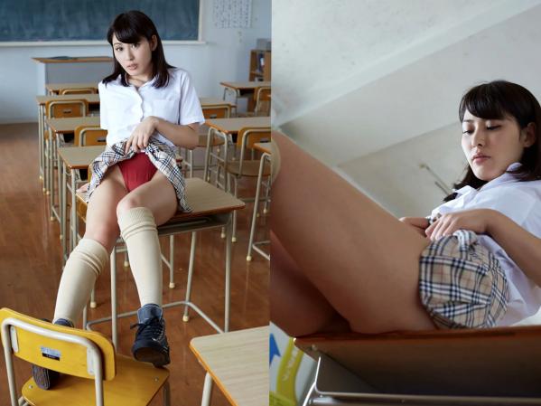 金子智美   《金子智美 - Special Edition 萌得》：职场白衬衫与学生制服诱惑，极致曲线展现连体泳装美感第20张图片