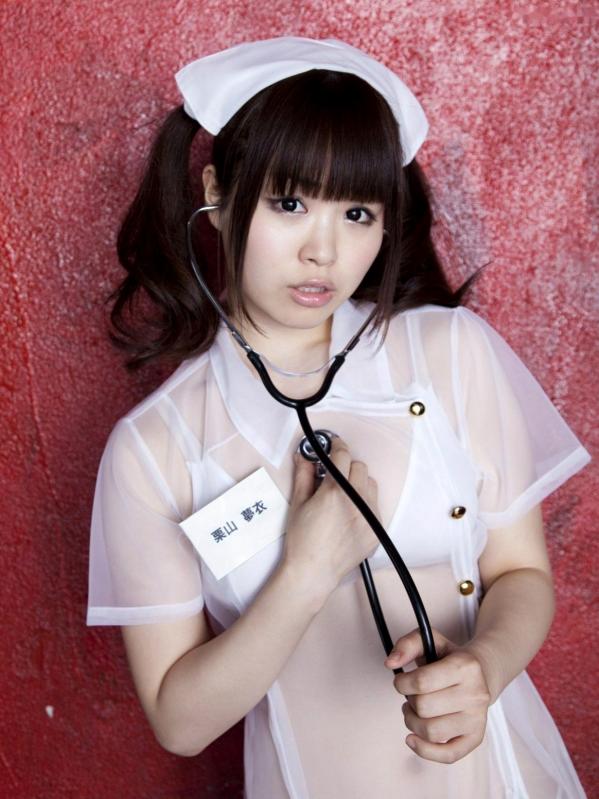 栗山夢衣 栗山梦衣  Sabra栗山梦衣《Lover Doll》写真，童颜护士制服诱惑，极致纯欲风格大尺度私房美图第32张图片