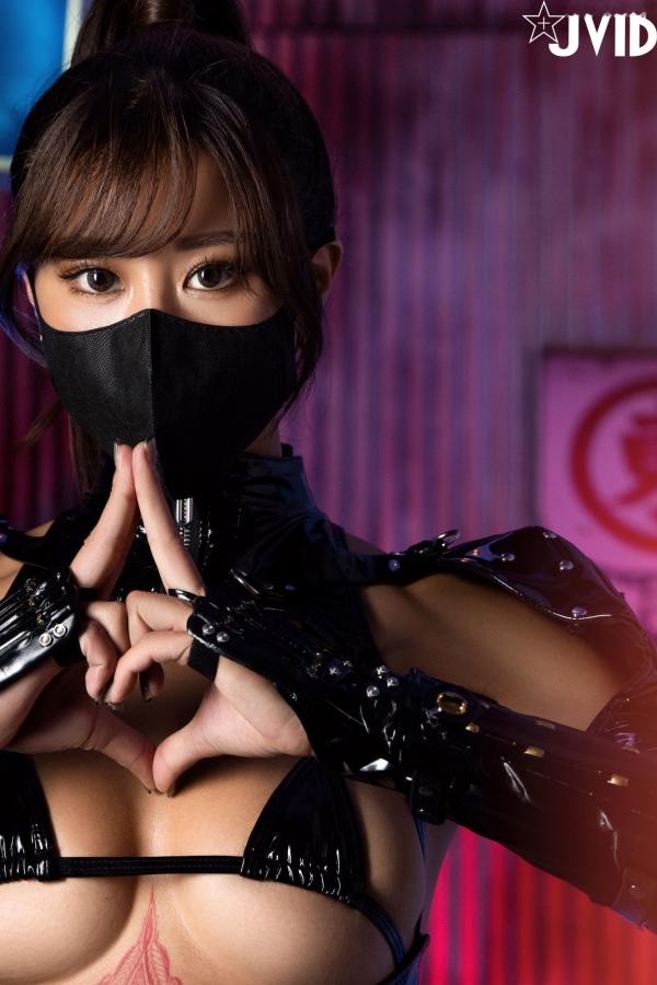 Lara   JVID-Lara-电子女忍者卷轴：冷艳纹身女神变身性感战术女忍者，持刀演绎影子忍者魔法，大尺度角色扮演视觉盛宴第12张图片