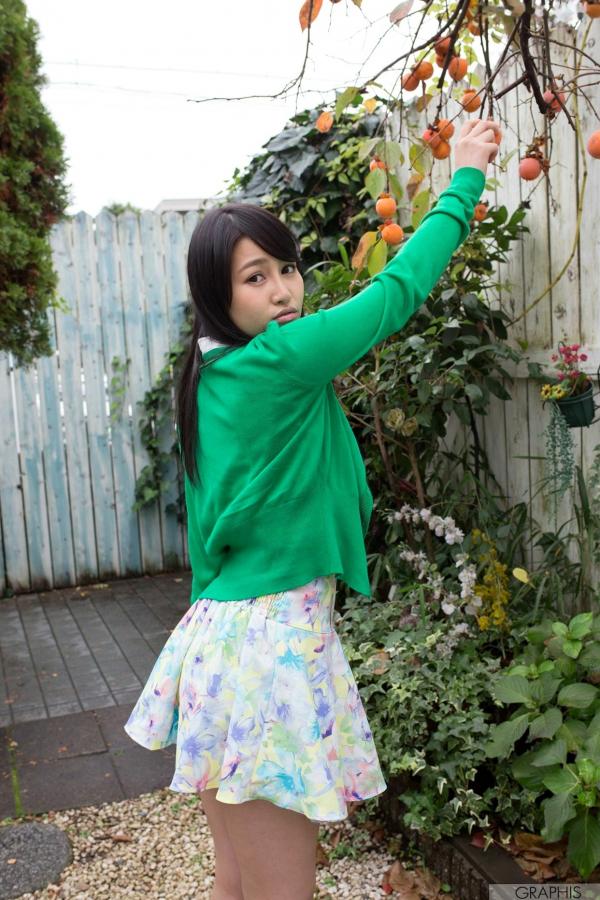 小野寺梨紗 小野寺梨纱  Graphis_小野寺梨紗 『About Her』清新私房写真，甜美少女风格居家美照32P第4张图片