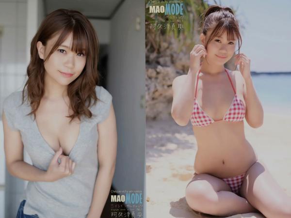 阿久津真央   阿久津真央 - 恋するギンガムチェック：日系清纯私房写真，性感内衣与居家比基尼风格，尽显纯欲诱惑之美第2张图片