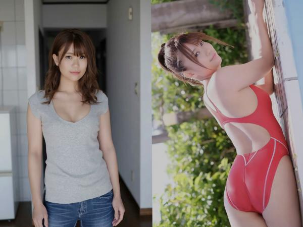 阿久津真央   阿久津真央 - 恋するギンガムチェック：日系清纯私房写真，性感内衣与居家比基尼风格，尽显纯欲诱惑之美第22张图片