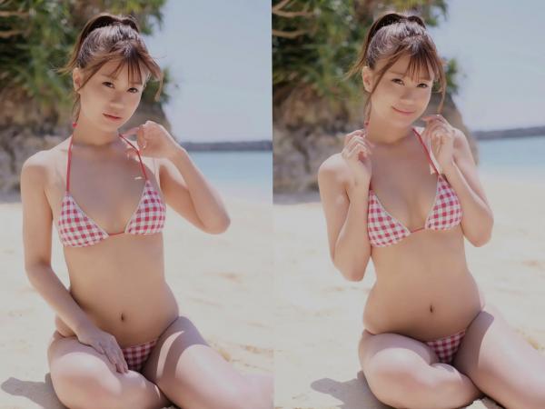 阿久津真央   阿久津真央 - 恋するギンガムチェック：日系清纯私房写真，性感内衣与居家比基尼风格，尽显纯欲诱惑之美第88张图片