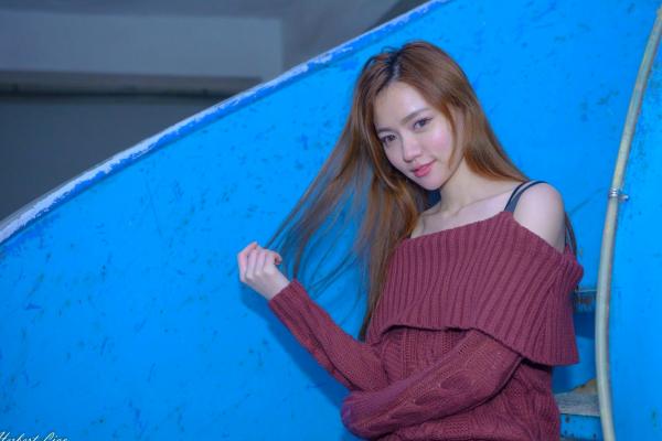 蘇小立 苏小立  台湾正妹苏小立台北街拍写真，时尚皮裤针织衫穿搭尽显都市潮流魅力[56P]第45张图片