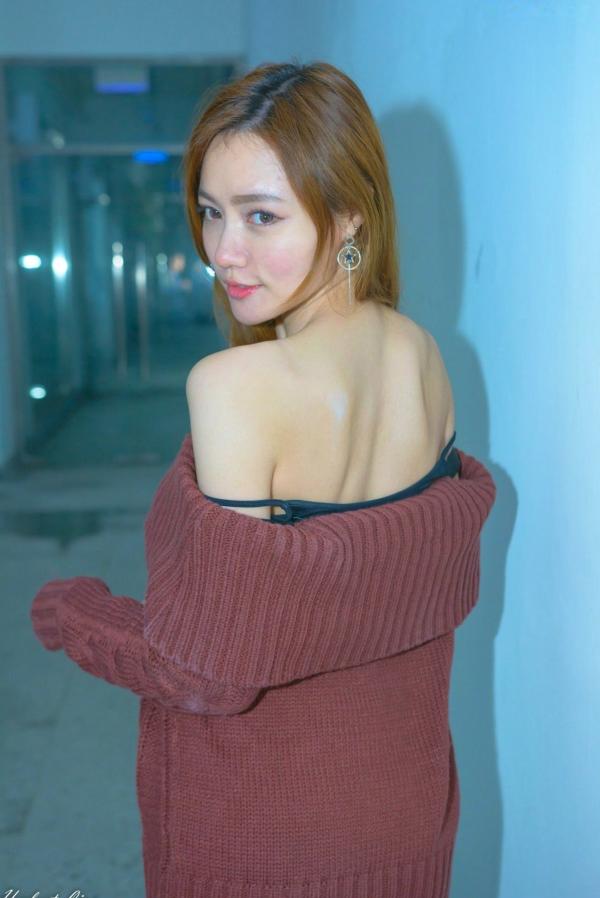 蘇小立 苏小立  台湾正妹苏小立台北街拍写真，时尚皮裤针织衫穿搭尽显都市潮流魅力[56P]第56张图片