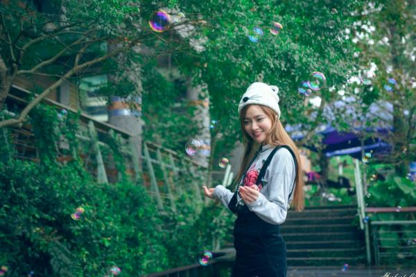 蘇小立 苏小立  台湾正妹苏小立北艺大校园清新日常，可爱少女户外吹泡泡青春活力写真第31张图片