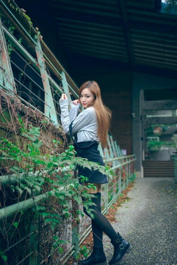 蘇小立 苏小立  台湾正妹苏小立北艺大校园清新日常，可爱少女户外吹泡泡青春活力写真第57张图片