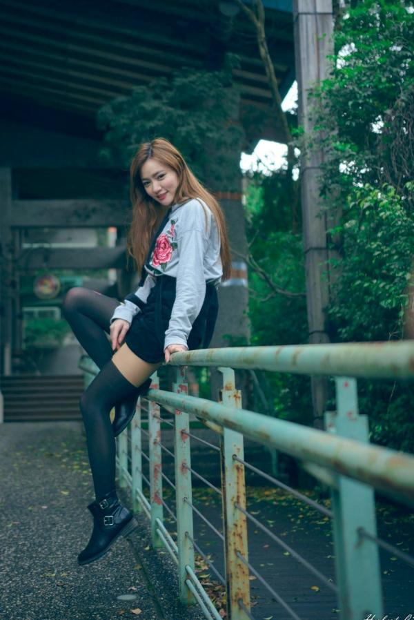 蘇小立 苏小立  台湾正妹苏小立北艺大校园清新日常，可爱少女户外吹泡泡青春活力写真第63张图片