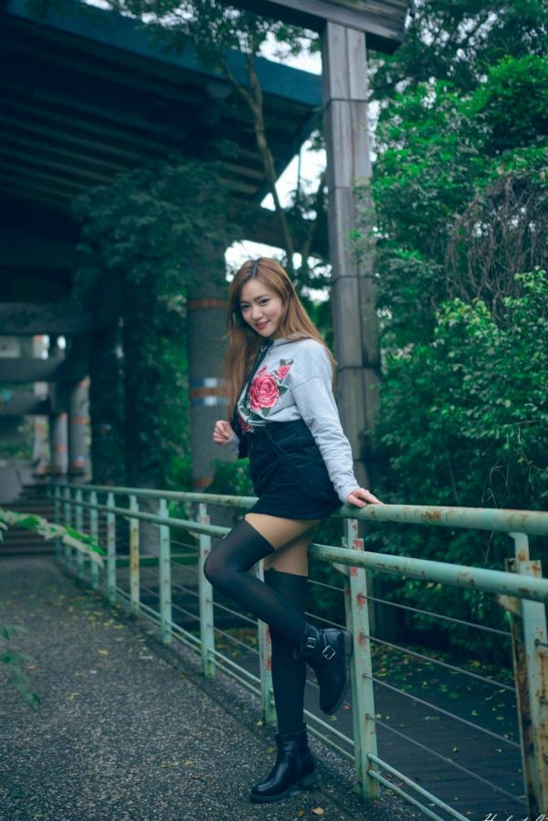 蘇小立 苏小立  台湾正妹苏小立北艺大校园清新日常，可爱少女户外吹泡泡青春活力写真第64张图片