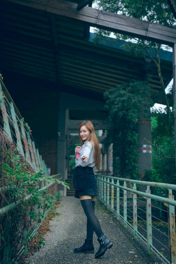 蘇小立 苏小立  台湾正妹苏小立北艺大校园清新日常，可爱少女户外吹泡泡青春活力写真第65张图片