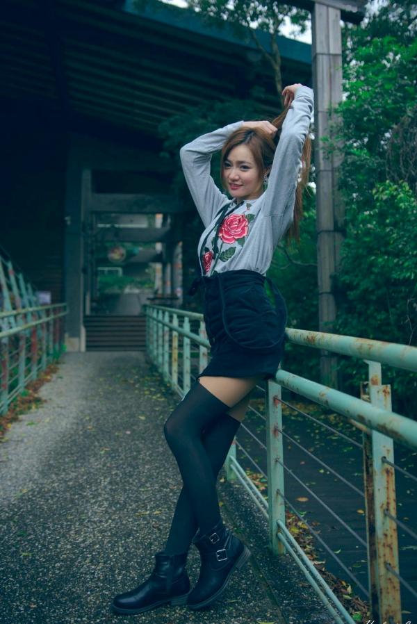蘇小立 苏小立  台湾正妹苏小立北艺大校园清新日常，可爱少女户外吹泡泡青春活力写真第70张图片