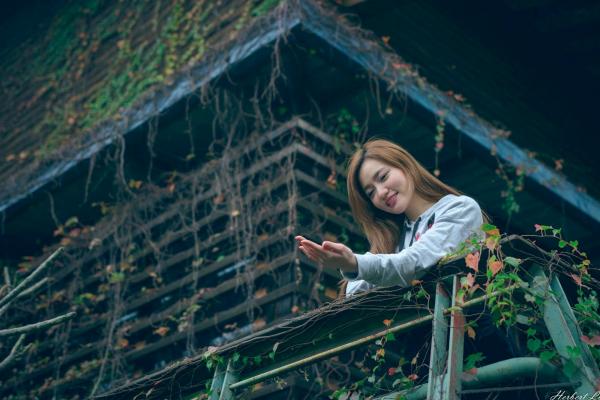 蘇小立 苏小立  台湾正妹苏小立北艺大校园清新日常，可爱少女户外吹泡泡青春活力写真第71张图片