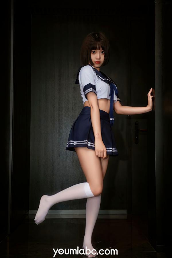 陈雨萌   YouMi尤蜜-2021.07.19-萌萌-《放学等我》-清纯校服学生装制服诱惑丝袜写真第16张图片