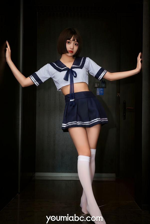 陈雨萌   YouMi尤蜜-2021.07.19-萌萌-《放学等我》-清纯校服学生装制服诱惑丝袜写真第19张图片