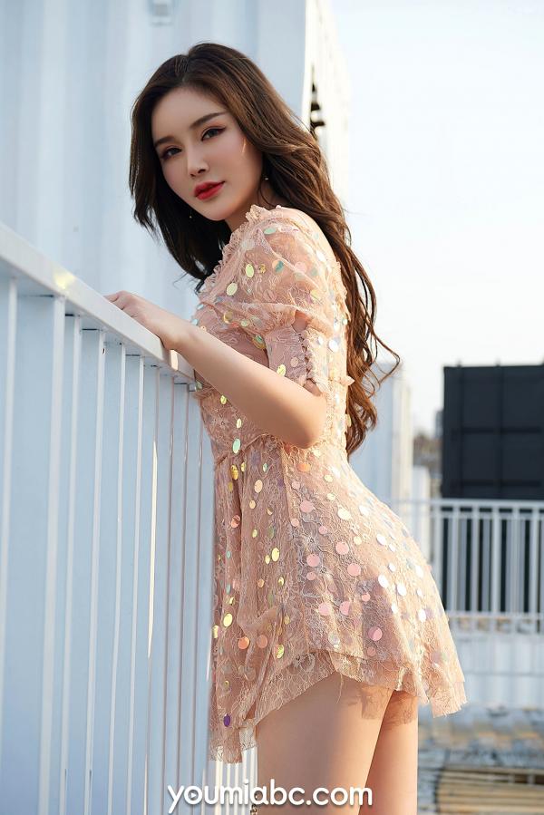 陈宇曦   YouMi尤蜜陈宇曦《双面女郎》，极品性感蕾丝内衣与丝袜私房照，展现冷艳与温柔的双面魅力，无圣光极致诱惑第12张图片