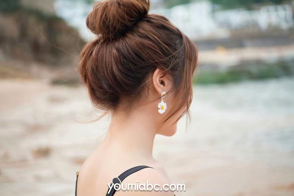 陈宇曦   YouMi尤蜜 陈宇曦《海滩边の躁动》蜜桃粉泳装沙滩旅拍 - 无圣光大尺度超清美女写真第21张图片