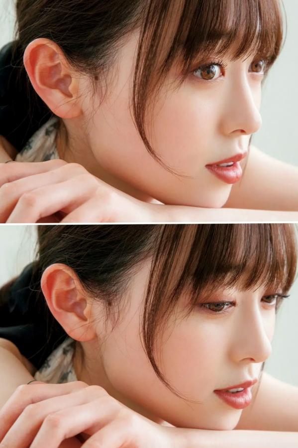 福原遥  福原遥《gift》写真：日系清新治愈系户外草地泳池美照第68张图片