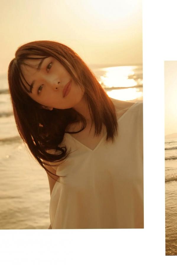福原遥  福原遥《gift》写真：日系清新治愈系户外草地泳池美照第71张图片