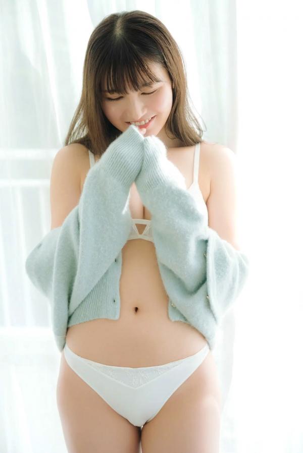 神志那結衣   神志那結衣 - ジーナに恋して vol.1 清纯女神私房写真，室内极品白嫩身材展示，性感白色内衣诱惑，清新治愈风格第6张图片