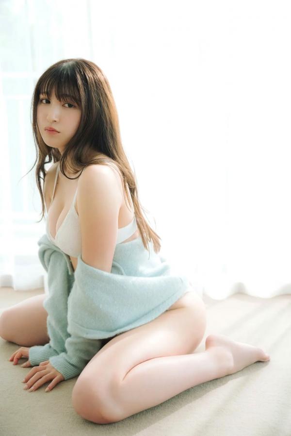 神志那結衣   神志那結衣 - ジーナに恋して vol.1 清纯女神私房写真，室内极品白嫩身材展示，性感白色内衣诱惑，清新治愈风格第7张图片
