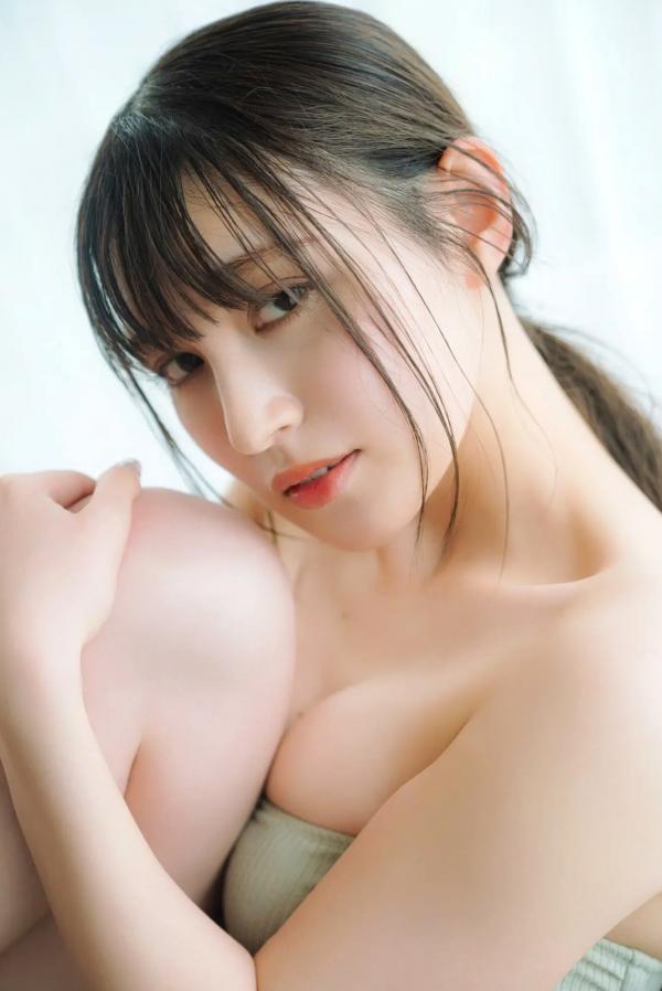 神志那結衣   神志那結衣 - ジーナに恋して vol.1 清纯女神私房写真，室内极品白嫩身材展示，性感白色内衣诱惑，清新治愈风格第32张图片