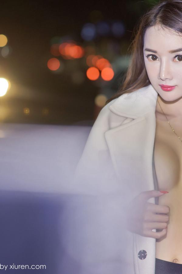 婕西儿jessie  模特婕西儿jessie 丽人羊城夜景露出第12张图片