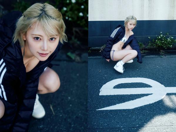 篠崎こころ   篠崎こころ - フラジャイル (Fragile) 性感蕾丝内衣写真，短发女神冷艳气质诱惑，绝美身材尽显第23张图片
