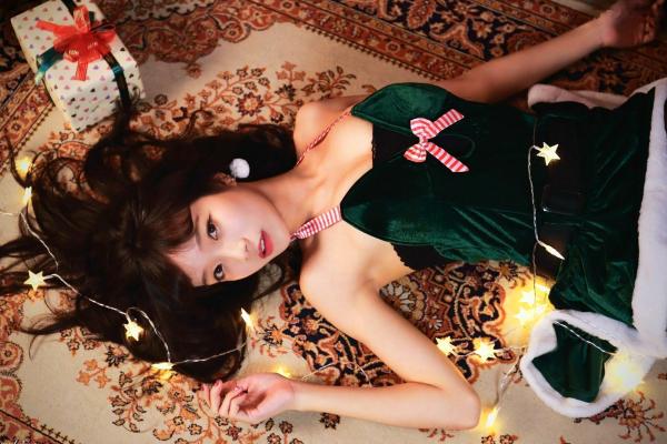 项婷婷 小欧  台湾正妹_ Kitty 2017圣诞女郎 聖誕酒館 写真集[17P]第12张图片