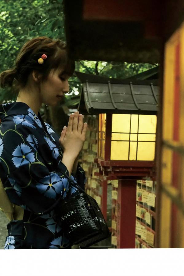 徳永しおり 徳永诗织 徳永しおり《Travel Guide 旅のしおり》和风优雅与性感内衣私房写真第24张图片