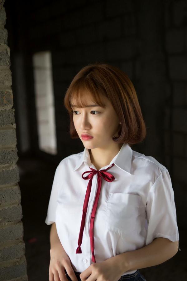   XR-Uncensored-K8傲娇萌萌Vivian-被束缚的学妹 - 无圣光大尺度日系JK校服绳艺写真第5张图片