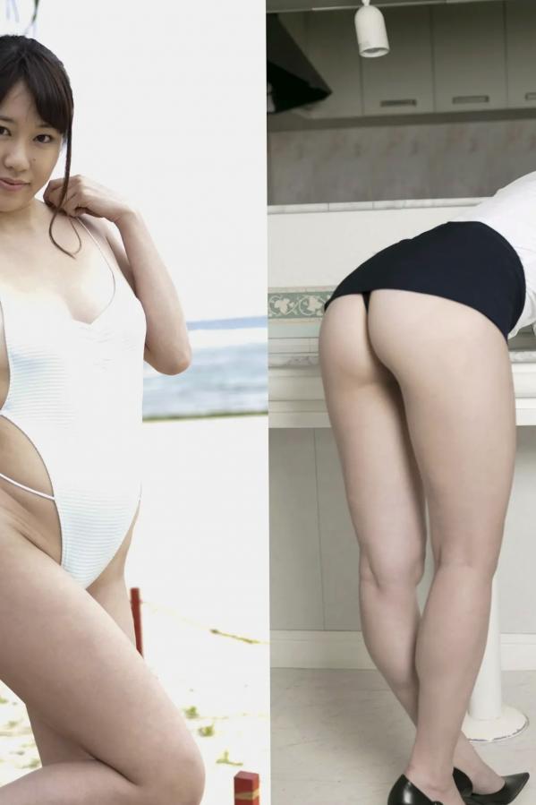 大滝りか 大泷里佳 大滝りか - 美尻与美脚性感写真 日本美臀女神 OL制服与比基尼诱惑第14张图片
