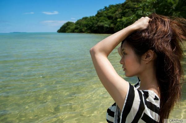 青山はな 青山华  Graphis_青山华《Vestiges of summer》清新唯美海边度假与慵懒私房写真集[25P]第1张图片
