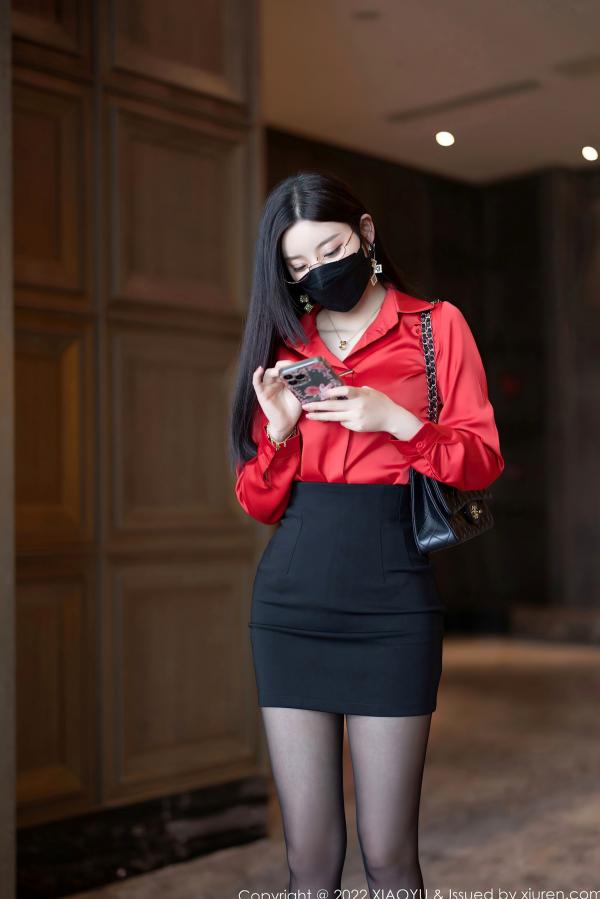 杨晨晨 杨晨晨Yome  XiaoYu语画界-801-杨晨晨Yome-私房黑丝诱惑与蕾丝内衣美拍-2022.06.17 - 无圣光大尺度第7张图片