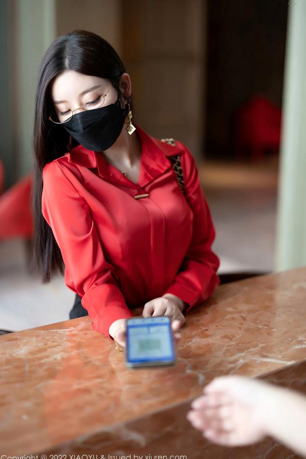 杨晨晨 杨晨晨Yome  XiaoYu语画界-801-杨晨晨Yome-私房黑丝诱惑与蕾丝内衣美拍-2022.06.17 - 无圣光大尺度第12张图片