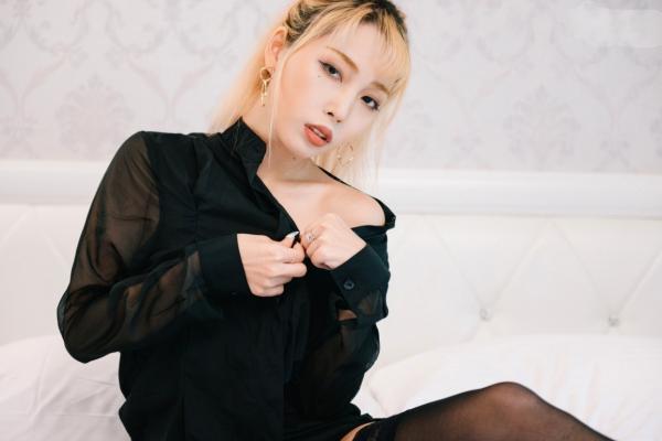何梦兮   JVID-Stacy-粉嫩女秘书酒醉之后-职场制服诱惑-超薄黑丝私房美图-2019.09.20第23张图片