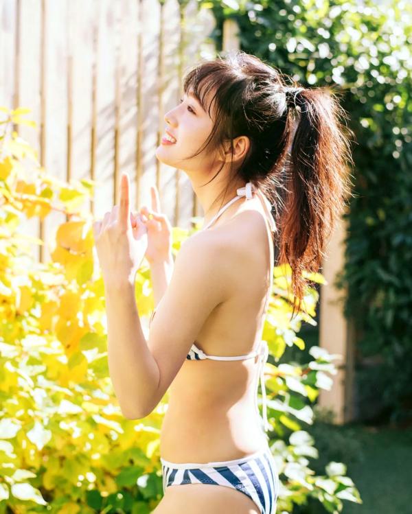 安藤咲桜 安藤咲樱  安藤咲桜 - 私を咲かせて，日系清新私房写真，湿发浴室浴缸诱惑，唯美少女内衣背影，治愈系性感女神第35张图片