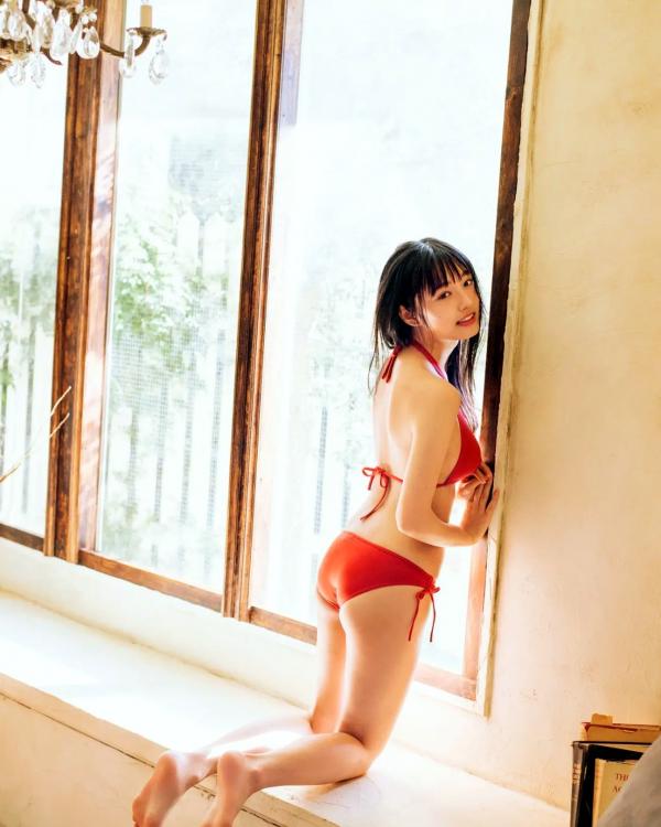 安藤咲桜 安藤咲樱  安藤咲桜 - 私を咲かせて，日系清新私房写真，湿发浴室浴缸诱惑，唯美少女内衣背影，治愈系性感女神第46张图片