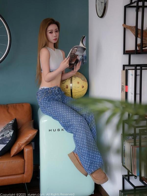 糖糖   XiuRen秀人网-9754-糖糖-透视黑纱运动内衣美臀-2025.01.14第7张图片