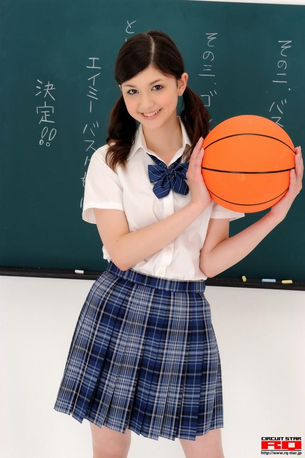 久保エイミー 久保艾米 久保エイミー [RQ-STAR]高清写真图2016.07.04 NO.1288 制服第167张图片