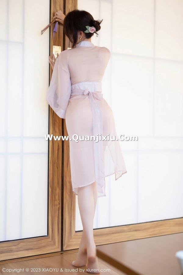 陈芝 芝芝Booty  [XIAOYU]高清写真图 2023.07.24 VOL.1076 徐莉芝Booty 轻透薄纱第2张图片