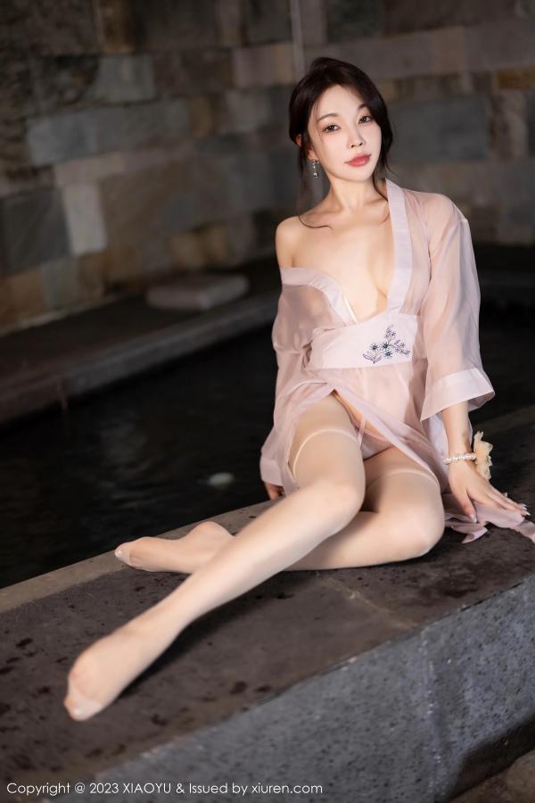 陈芝 芝芝Booty  [XIAOYU]高清写真图 2023.07.24 VOL.1076 徐莉芝Booty 轻透薄纱第44张图片