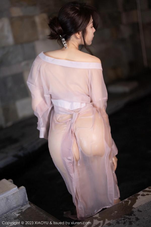 陈芝 芝芝Booty  [XIAOYU]高清写真图 2023.07.24 VOL.1076 徐莉芝Booty 轻透薄纱第54张图片